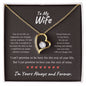 To My Wife - Always and Forever l Forever Love Necklace