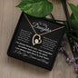 To My Daughter - In Your Heart l Forever Love Necklace