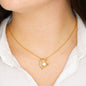 To My Daughter - In Your Heart l Forever Love Necklace