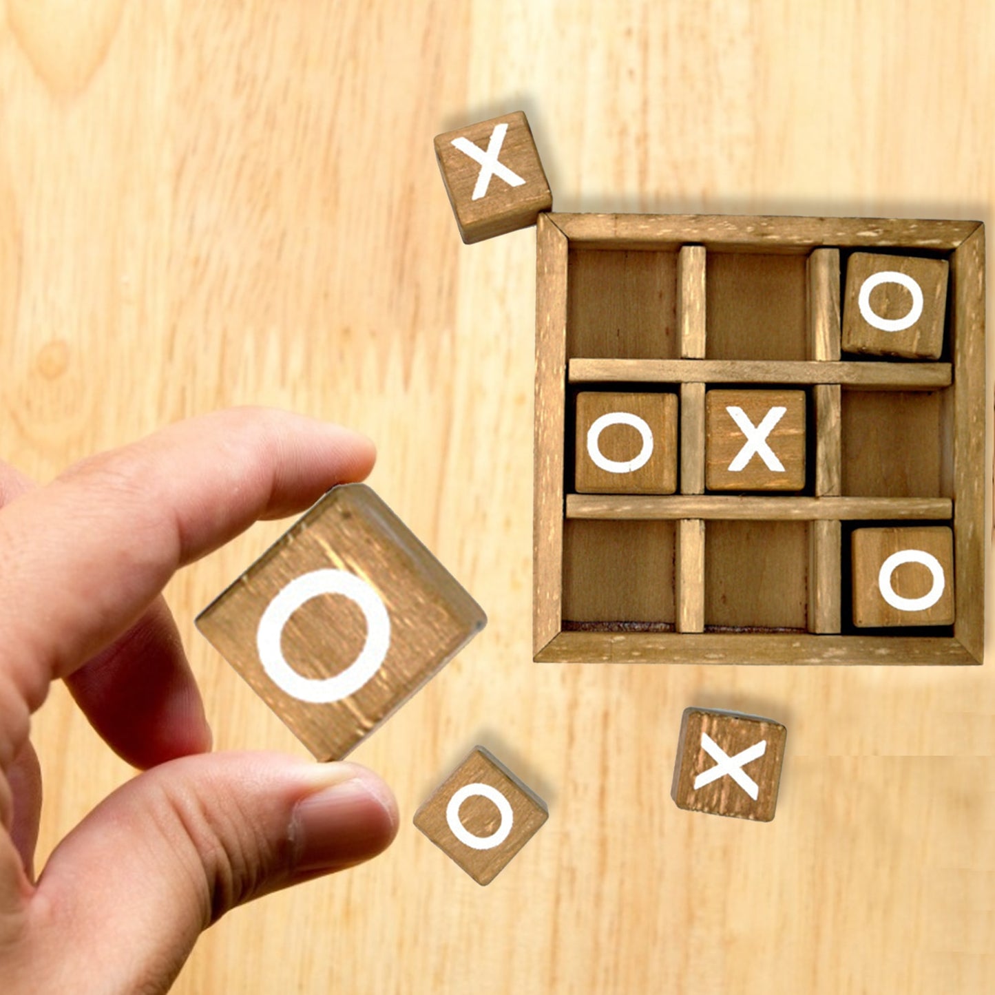 Tic-Tac-Toe Block Game