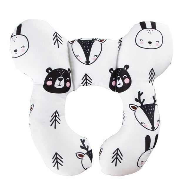New Baby Pillow Protective Travel Car Seat Head Neck Support Pillows Newborn Children U Shape Headrest Toddler Cushion 0-3 Years
