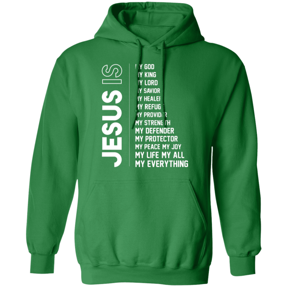 "Jesus Is My Everything" Inspirational Hoodie - Christian Faith Apparel