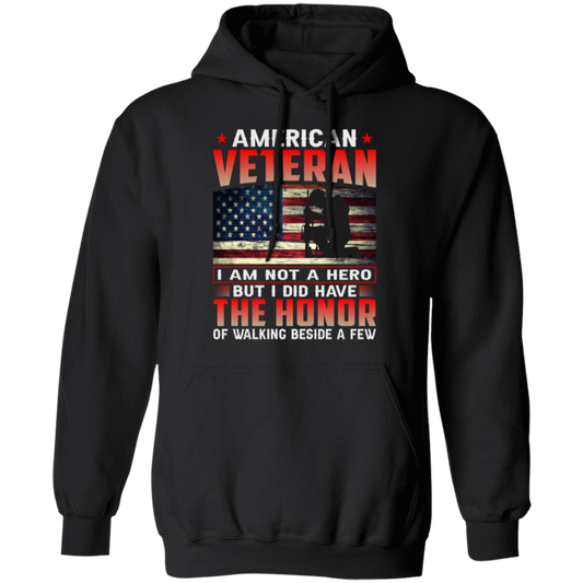 American Veteran Tribute Hoodie – Honoring the Heroes Beside Us