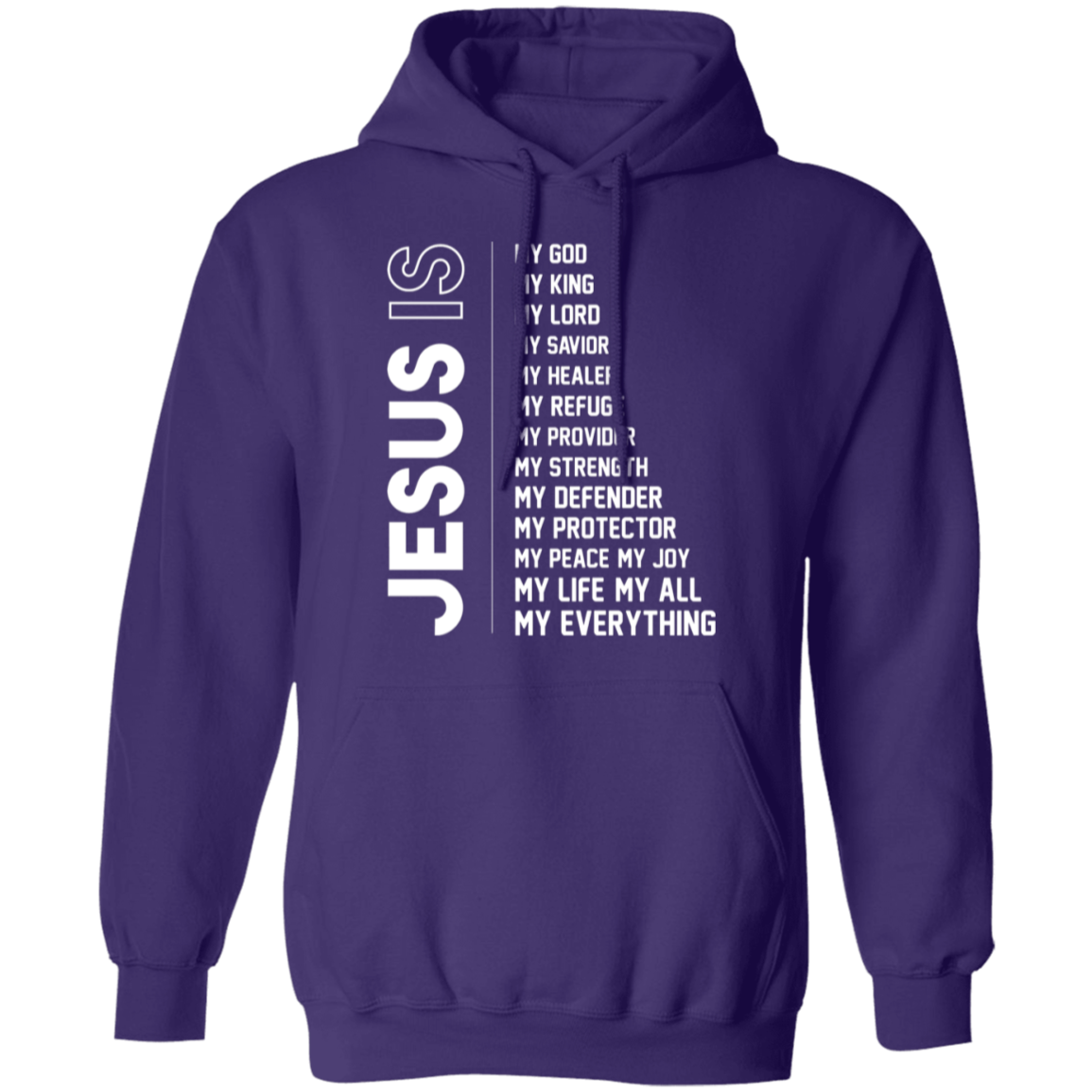 "Jesus Is My Everything" Inspirational Hoodie - Christian Faith Apparel