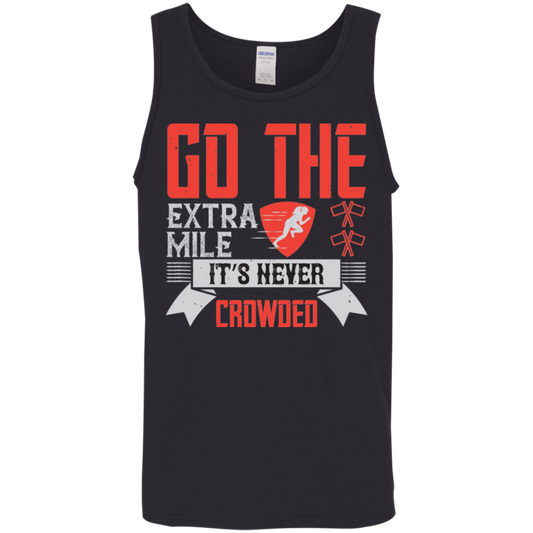 "Go The Extra Mile" Motivational Tank Top for Fitness Enthusiasts!