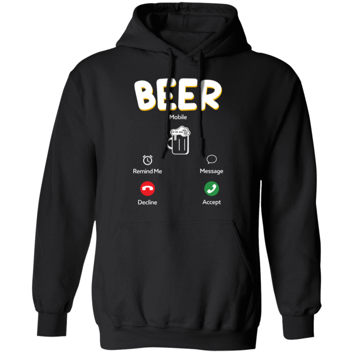 "Beer Calling": Answer the Brew-tiful Invitation Hoodie