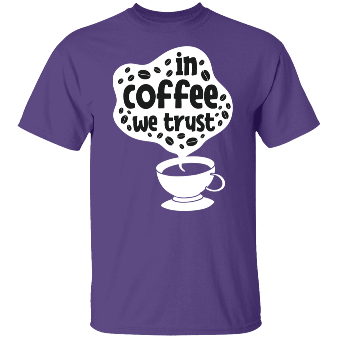 "In Coffee We Trust" - Premium Coffee Lover's T-Shirt