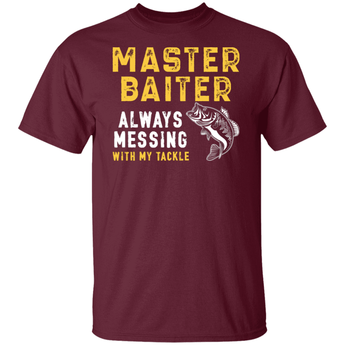 "Master Baiter" Fishing T-Shirt – Funny Angler Tee!