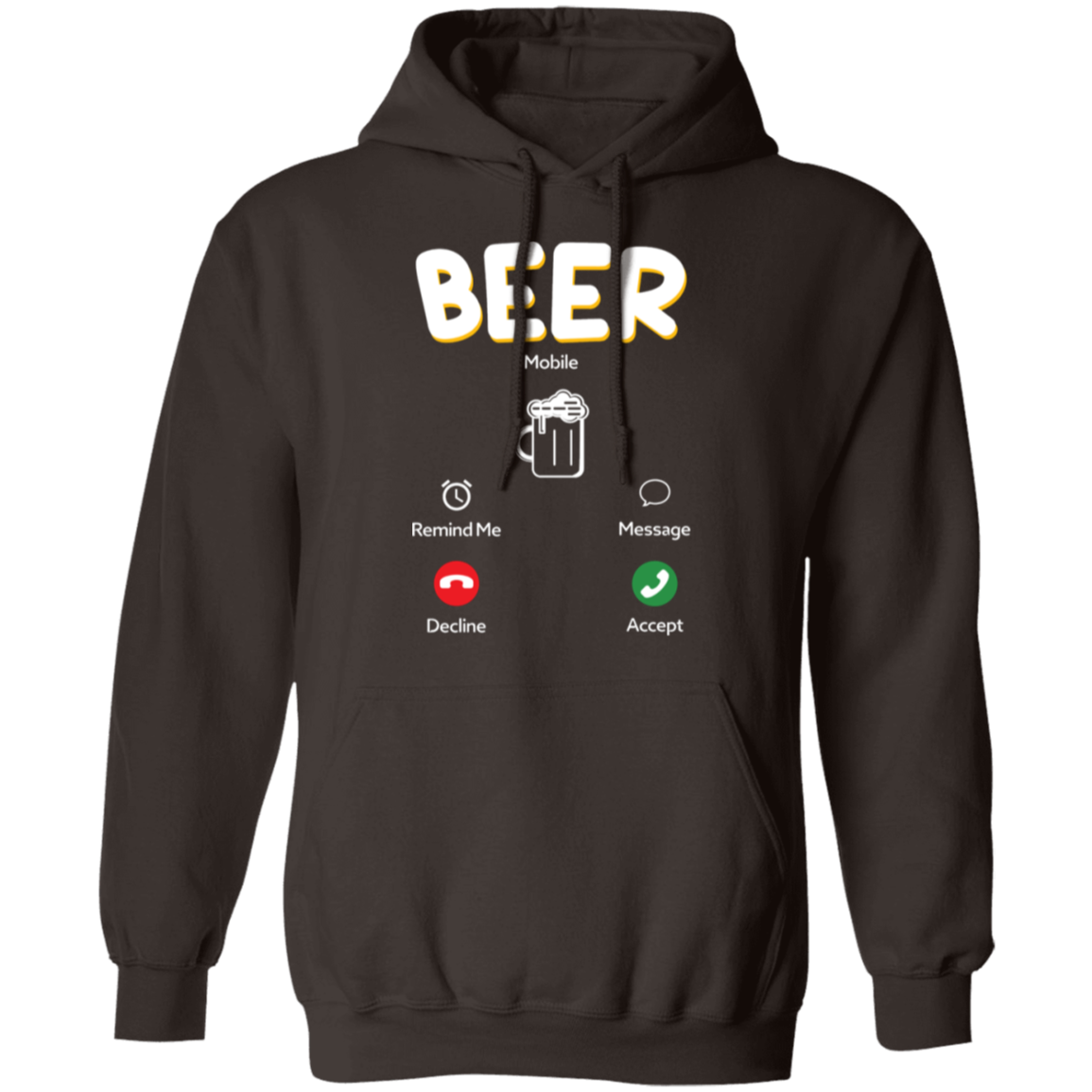 "Beer Calling": Answer the Brew-tiful Invitation Hoodie