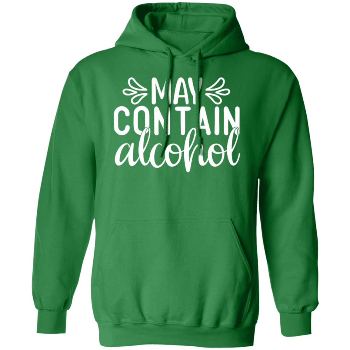 “May Contain Alcohol” Hoodie – Cozy Up with a Cheeky Twist for Wine, Beer & Happy Hour Fans!