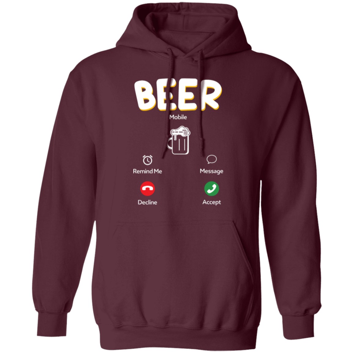 "Beer Calling": Answer the Brew-tiful Invitation Hoodie