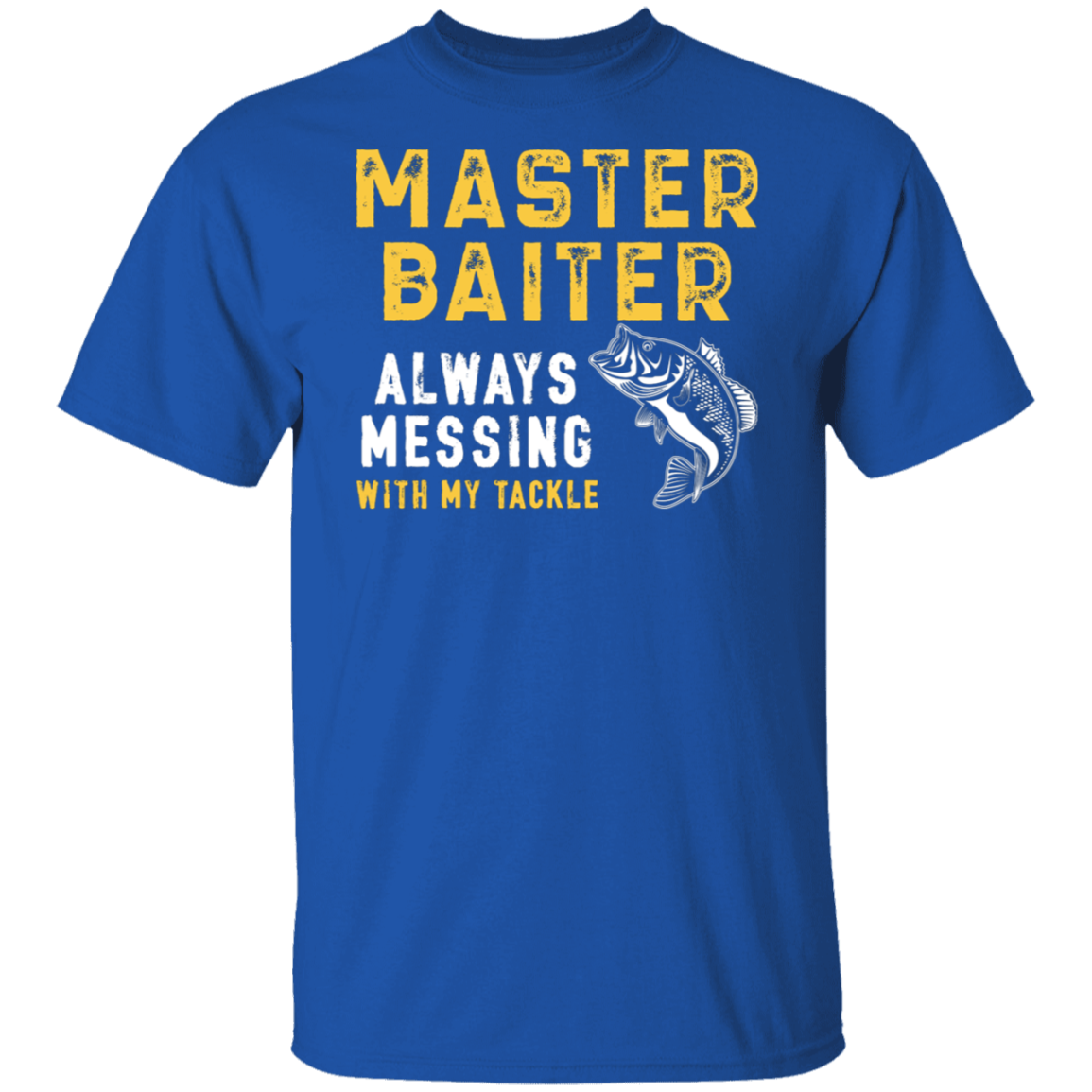 "Master Baiter" Fishing T-Shirt – Funny Angler Tee!