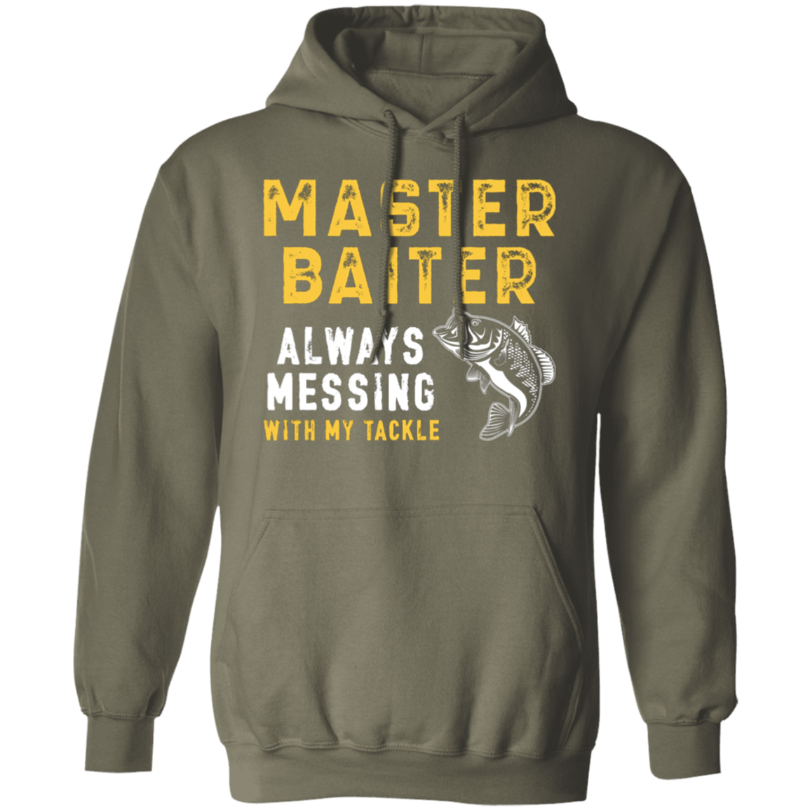 "Master Baiter" Fishing Hoodie – Cozy & Funny Angler Hoodie!