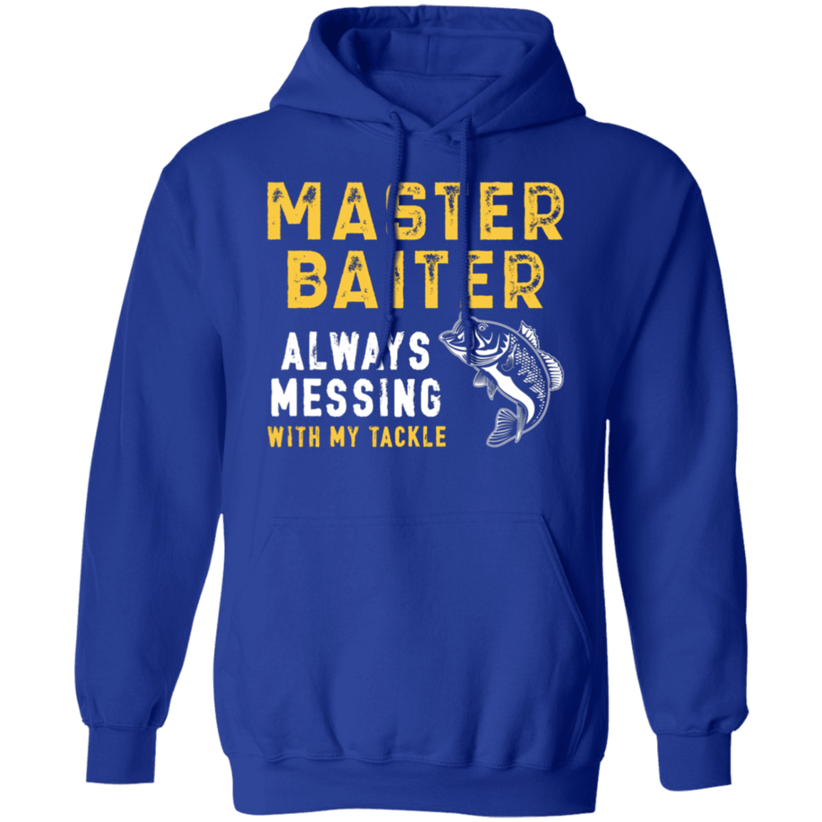 "Master Baiter" Fishing Hoodie – Cozy & Funny Angler Hoodie!