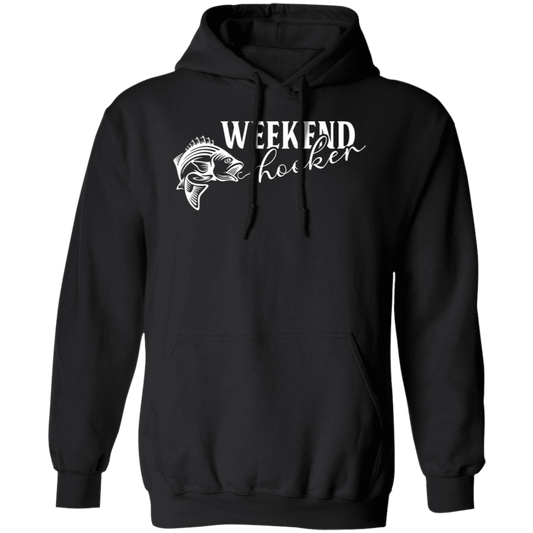 "Weekend Hooker" Fishing Hoodie – Cozy, Funny, and Perfect for Anglers!