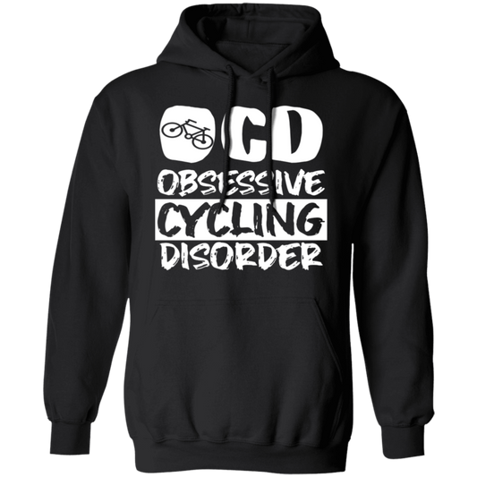 "OCD: Obsessive Cycling Disorder" Hoodie – Cozy Comfort for Cycling Fans!