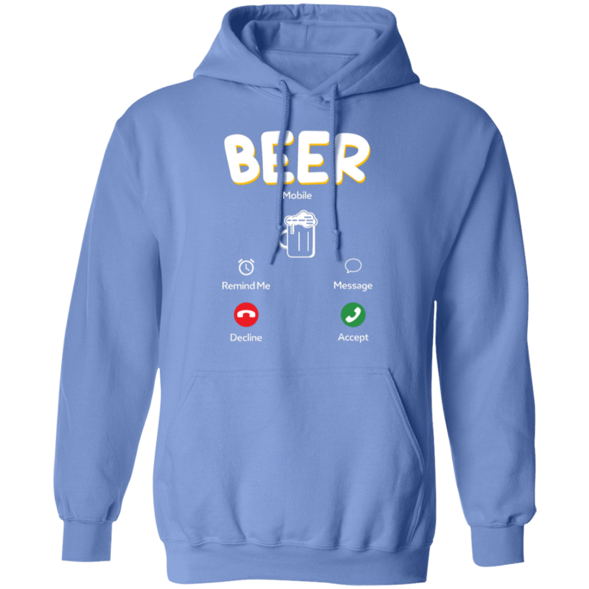 "Beer Calling": Answer the Brew-tiful Invitation Hoodie