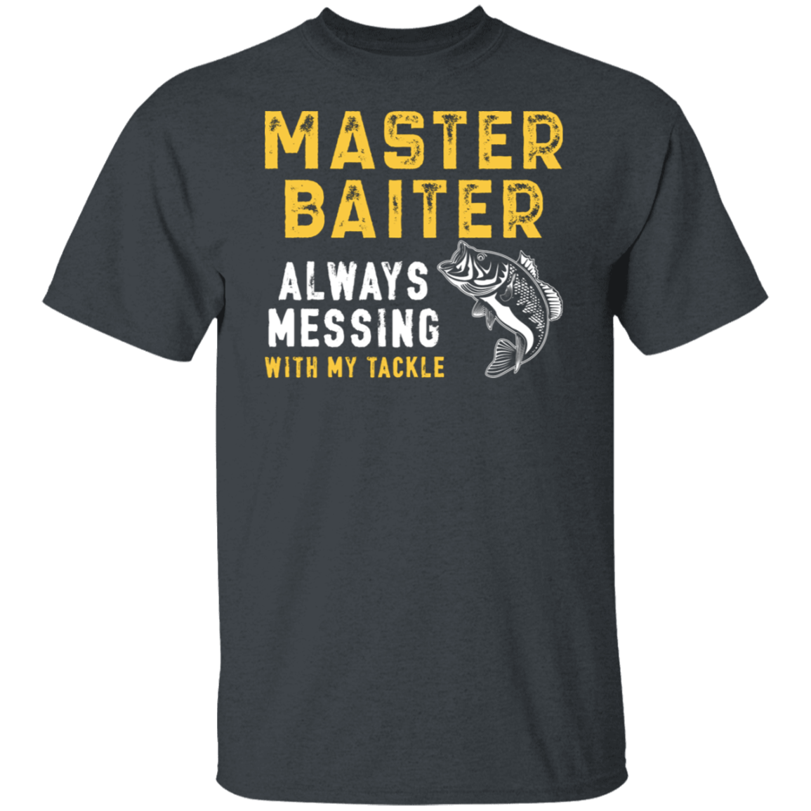 "Master Baiter" Fishing T-Shirt – Funny Angler Tee!