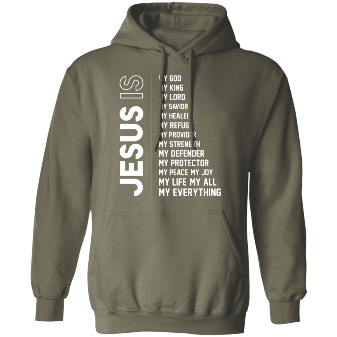 "Jesus Is My Everything" Inspirational Hoodie - Christian Faith Apparel