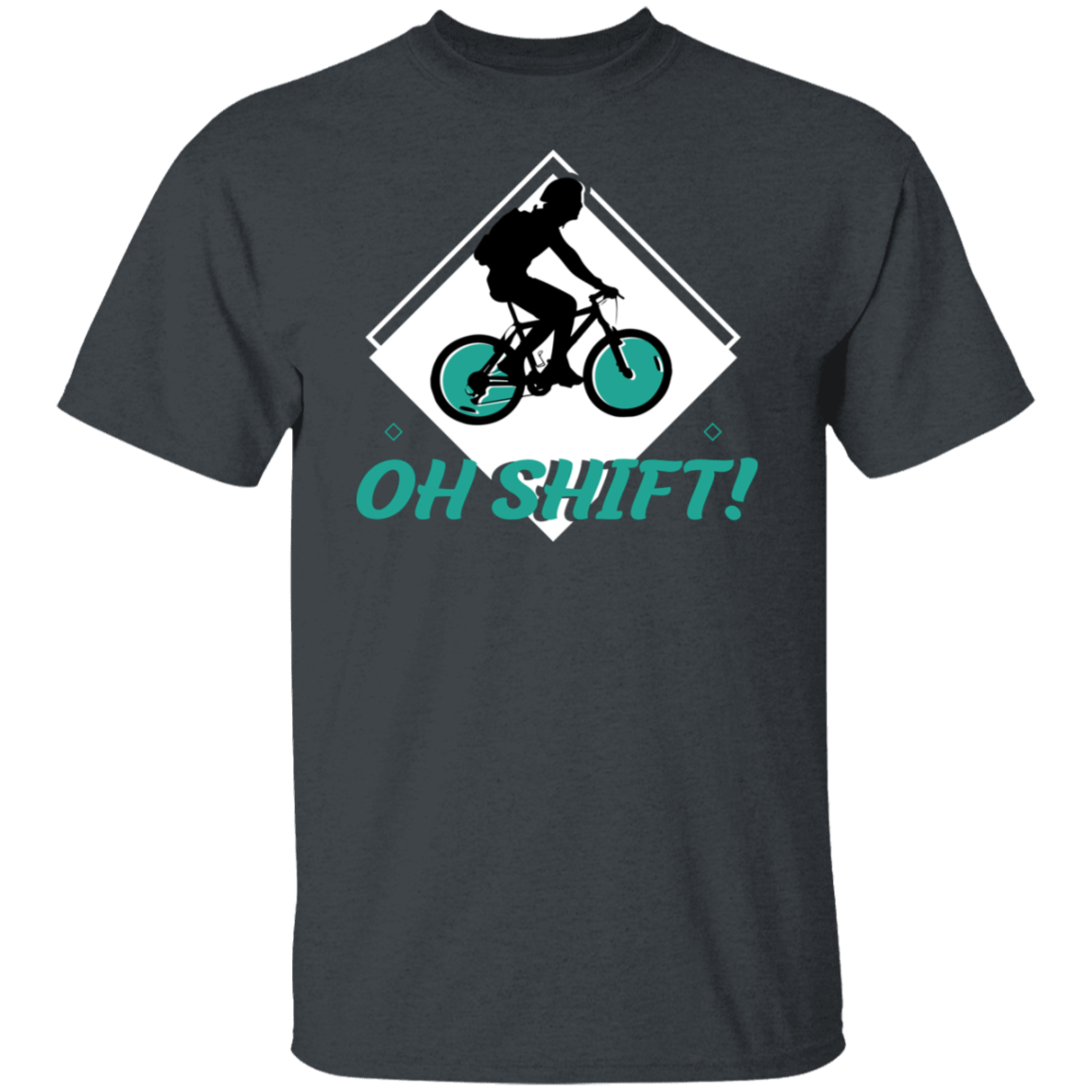 “Oh Shift!” Cycling T-Shirt – Funny & Stylish Gift for Bike Enthusiasts