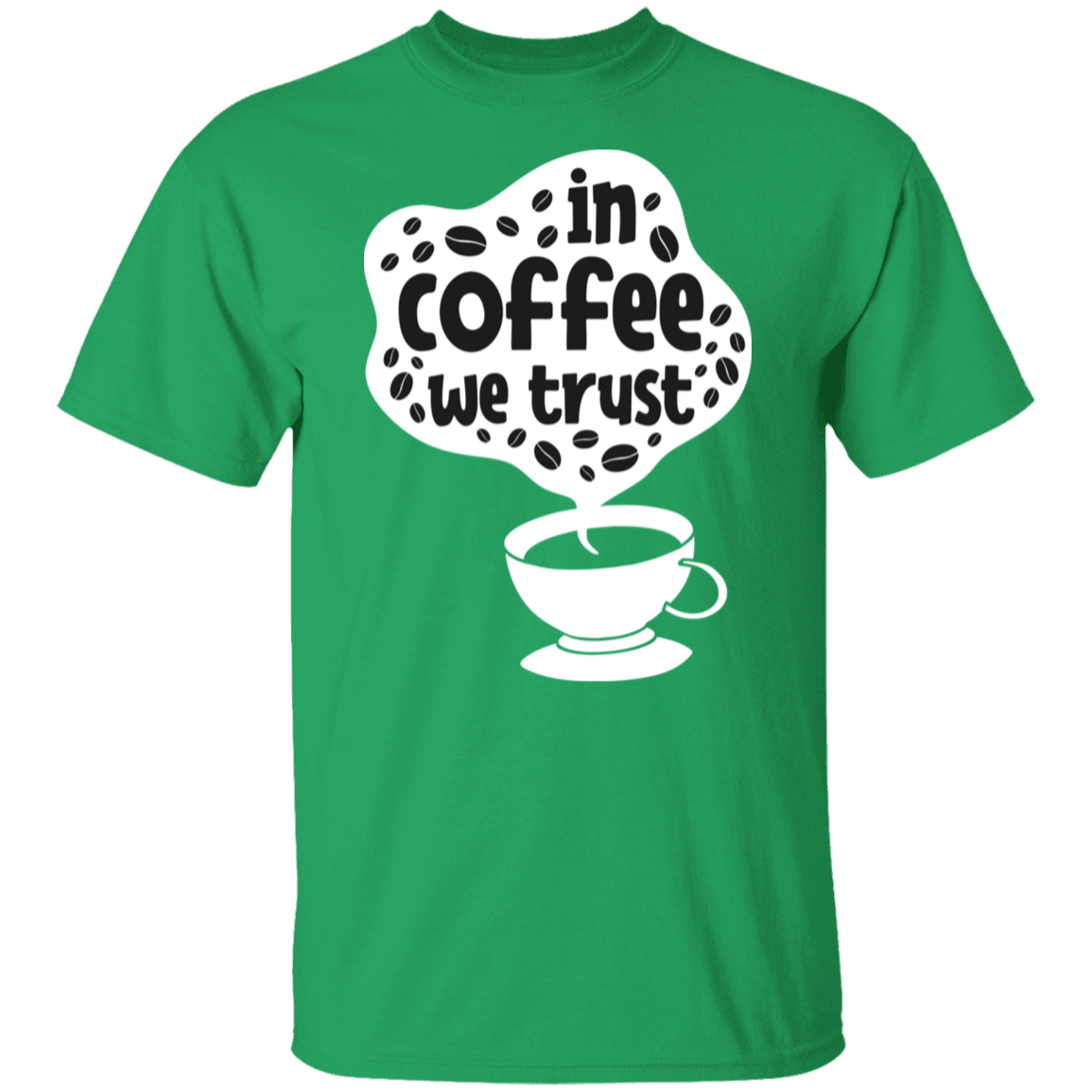 "In Coffee We Trust" - Premium Coffee Lover's T-Shirt