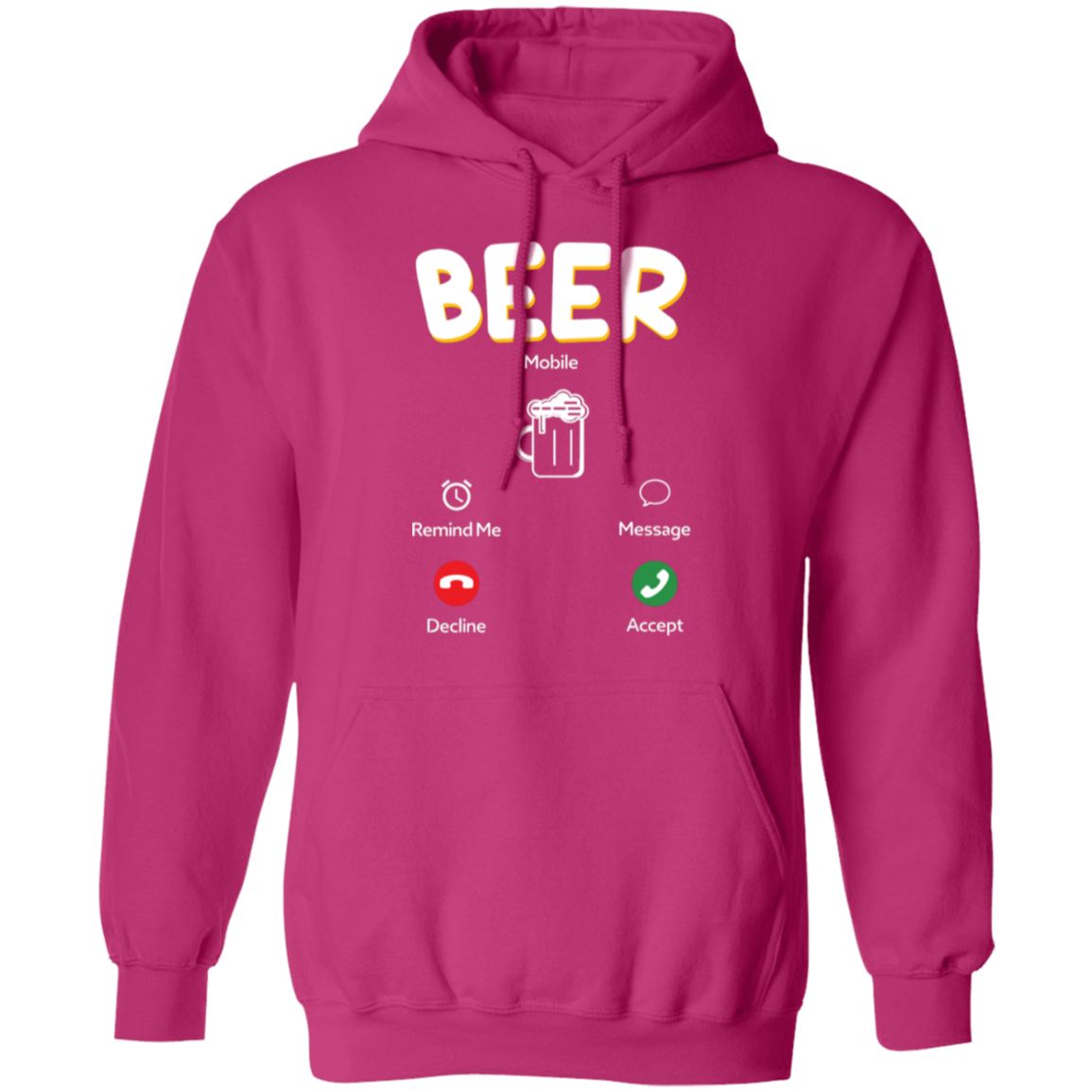 "Beer Calling": Answer the Brew-tiful Invitation Hoodie