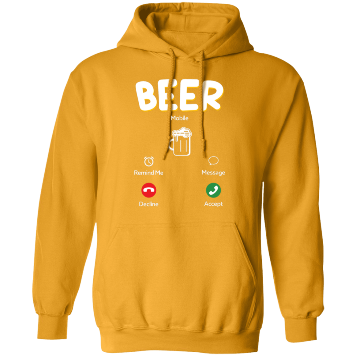 "Beer Calling": Answer the Brew-tiful Invitation Hoodie