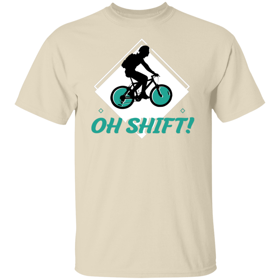 “Oh Shift!” Cycling T-Shirt – Funny & Stylish Gift for Bike Enthusiasts