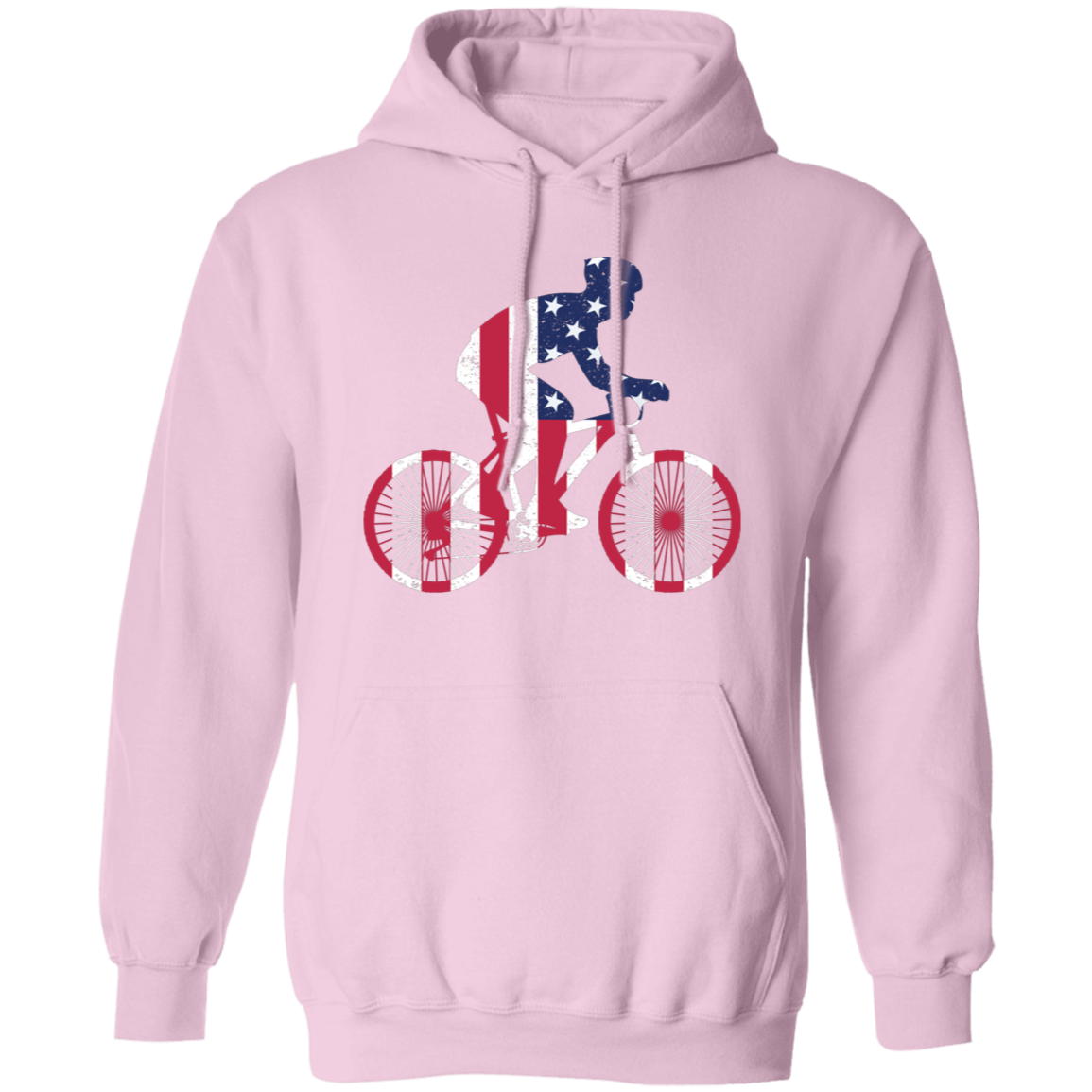 "Freedom Ride" Hoodie – Great Gift for Patriotic Cyclists!