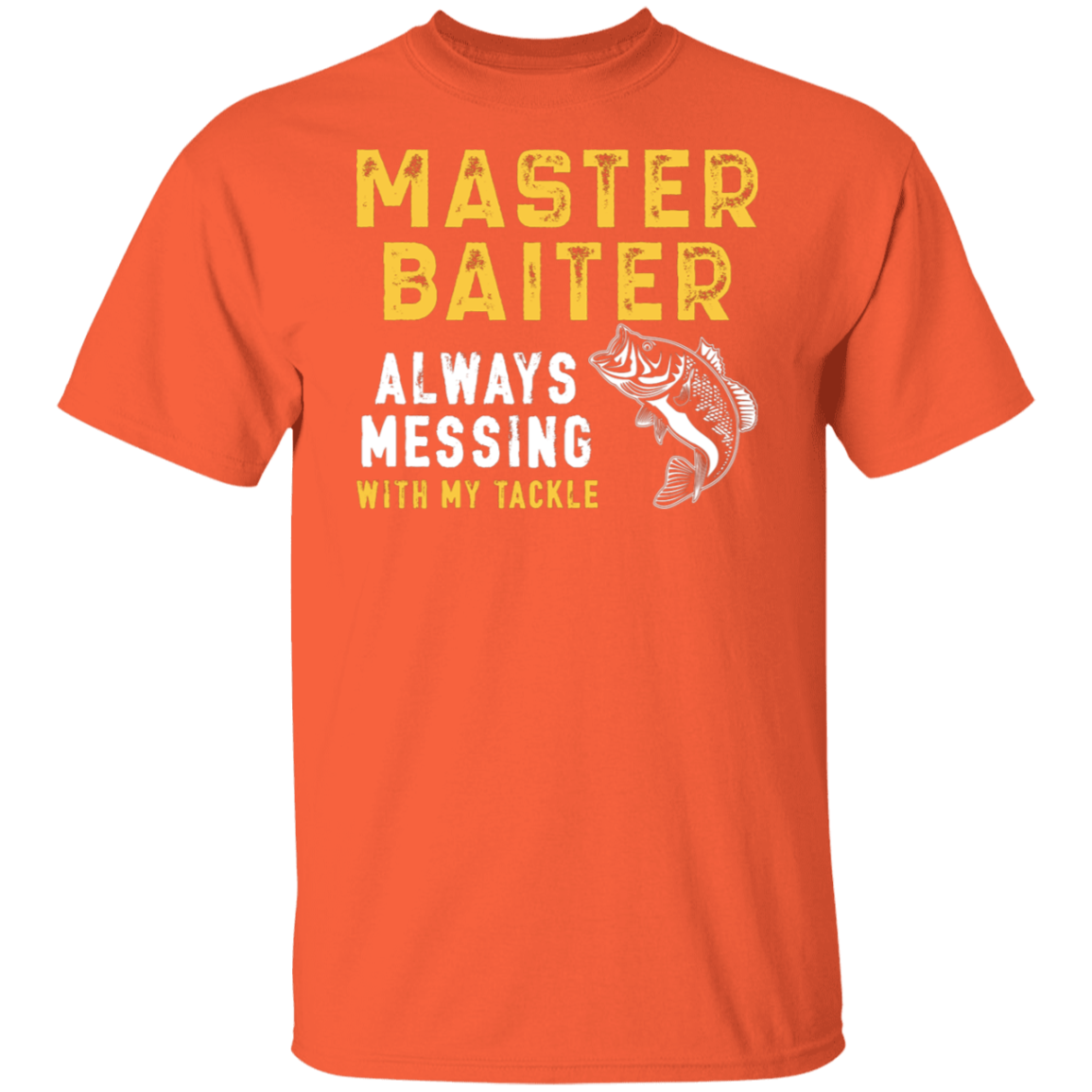 "Master Baiter" Fishing T-Shirt – Funny Angler Tee!