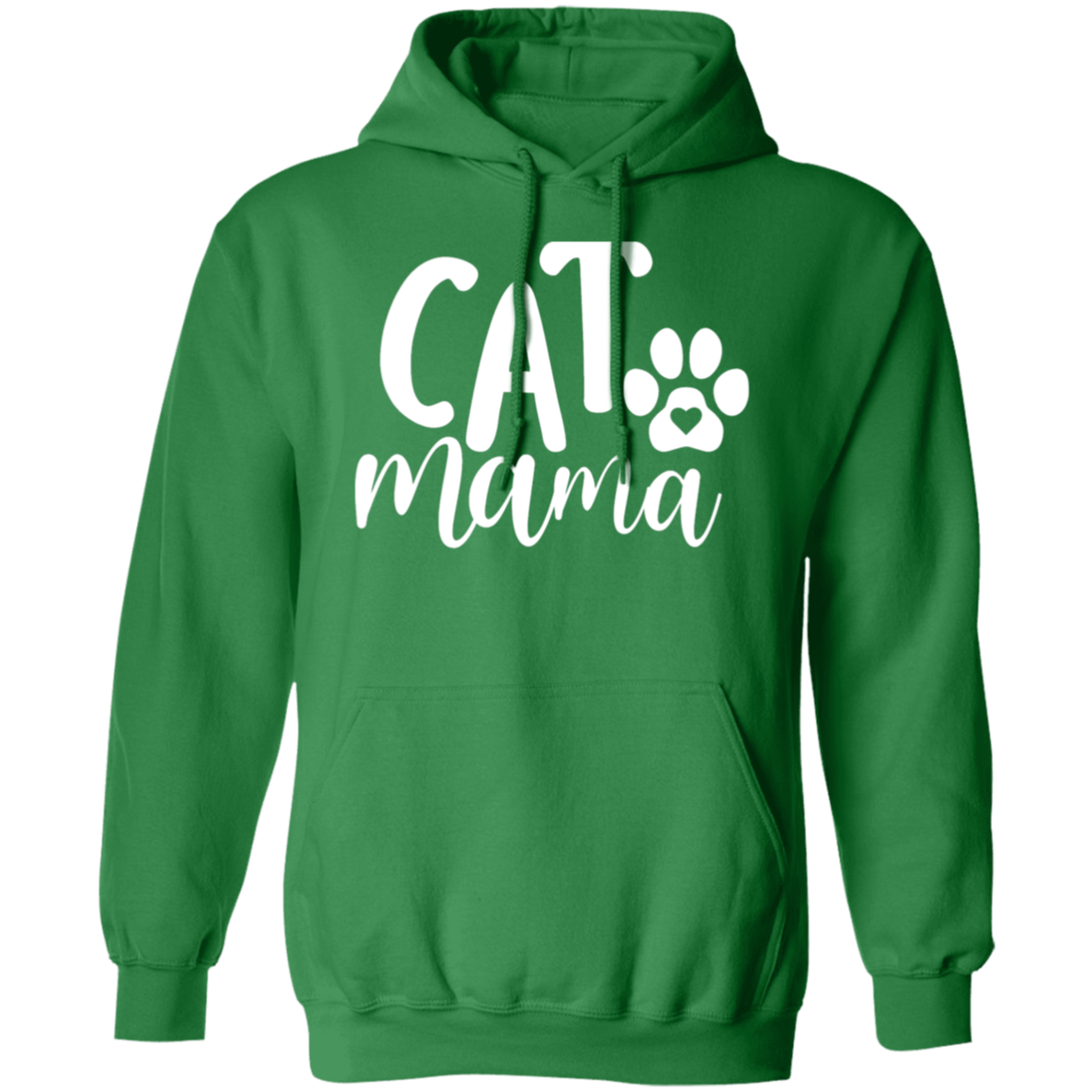 "Cat Mama" Hoodie – Cozy Up with a Heartfelt Paw Print!