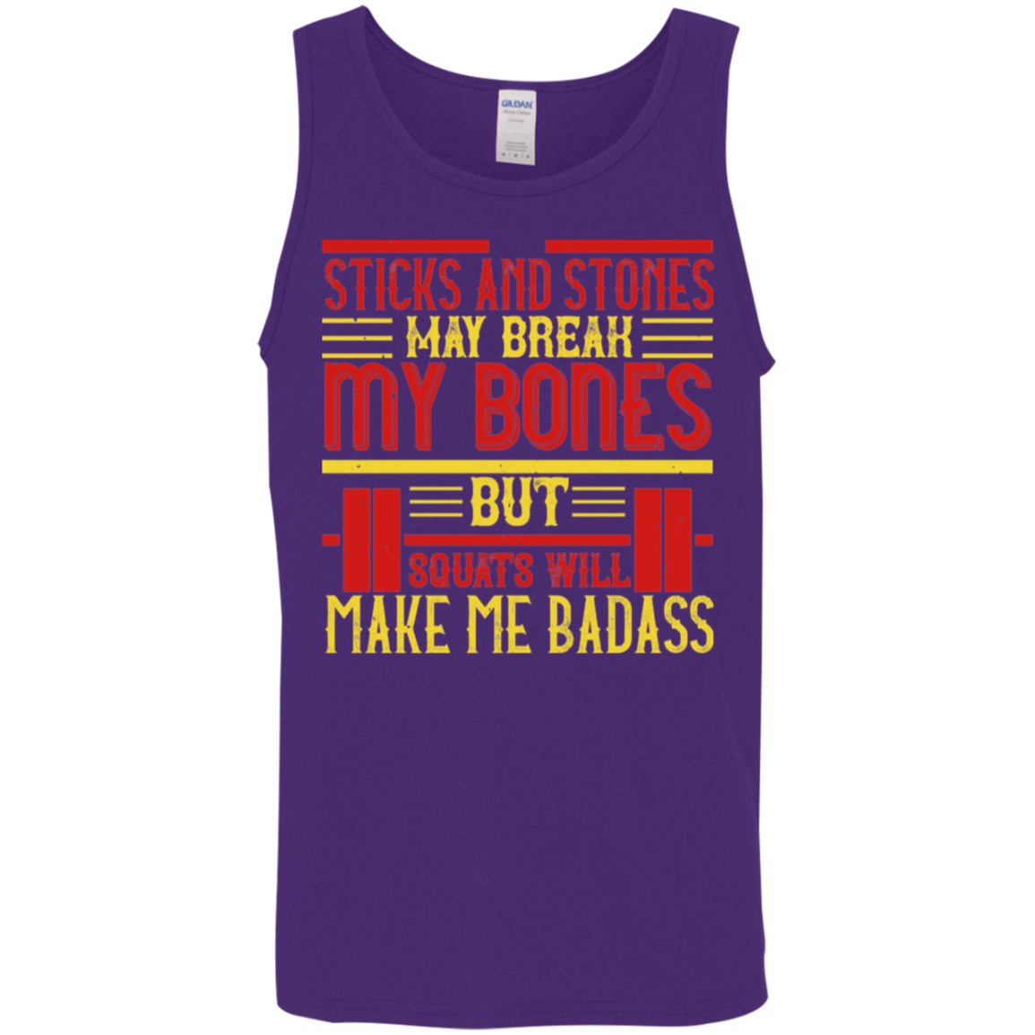 "Badass Squat" Tank Top – Empower Your Workout with Strength & Style!