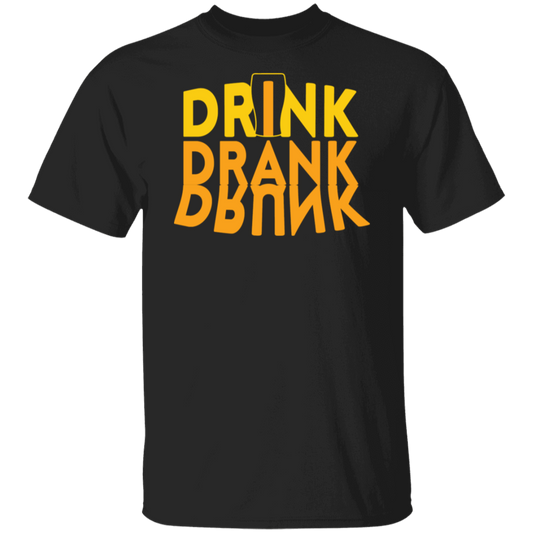 “Drink, Drank, Drunk” Funny T-Shirt – Perfect for Beer, Wine & Cocktail Fans!