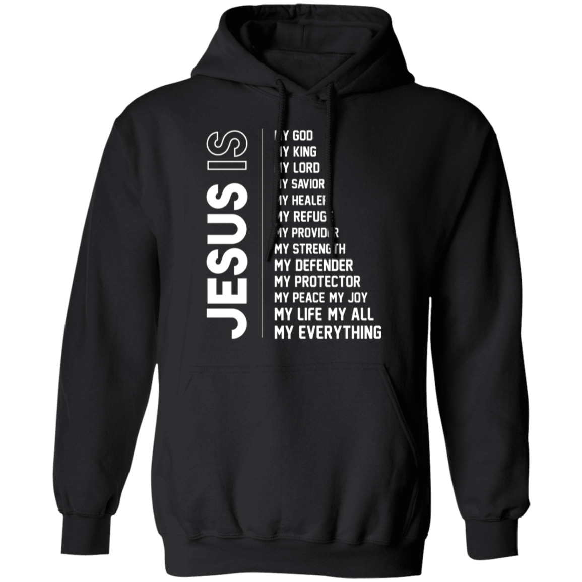 "Jesus Is My Everything" Inspirational Hoodie - Christian Faith Apparel