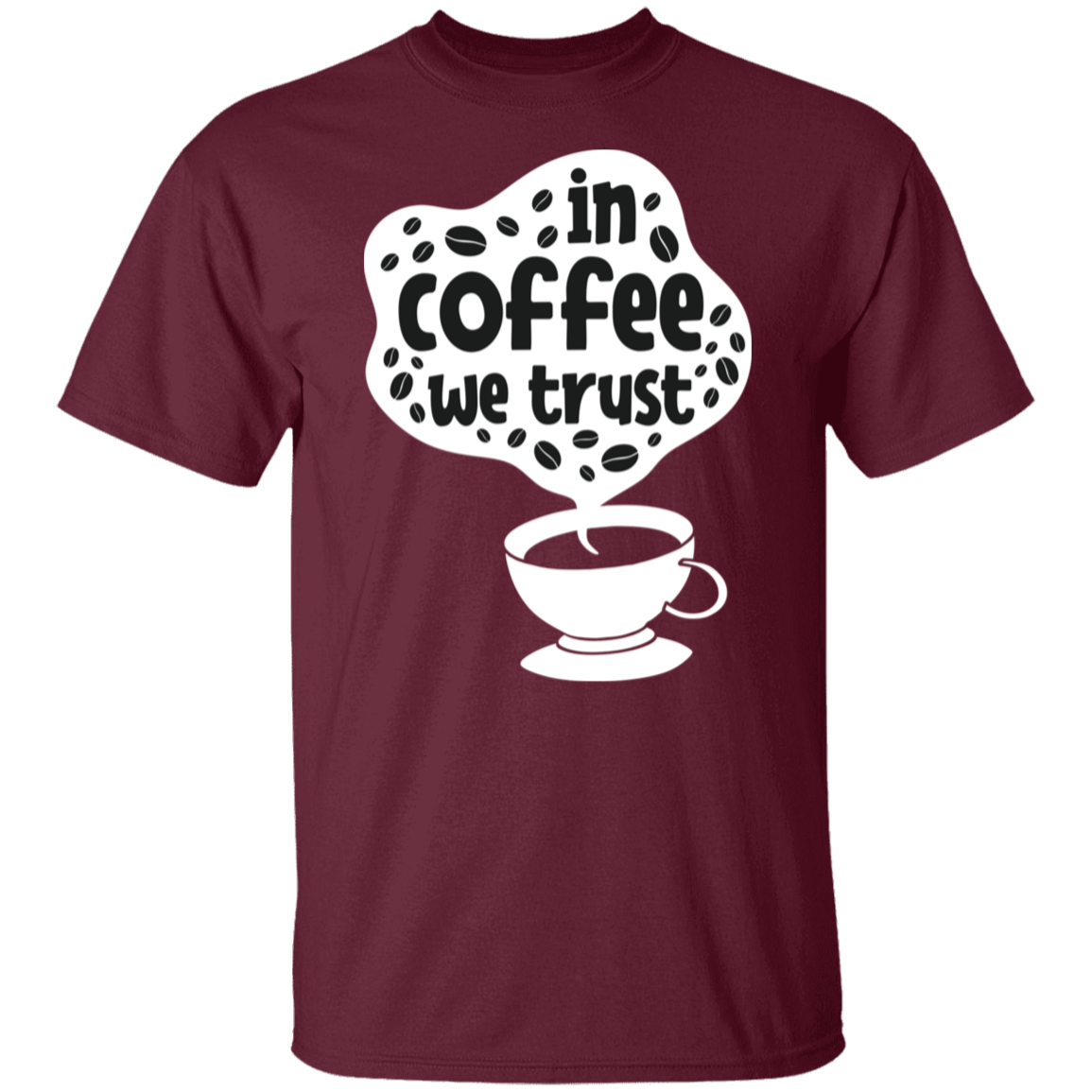 "In Coffee We Trust" - Premium Coffee Lover's T-Shirt