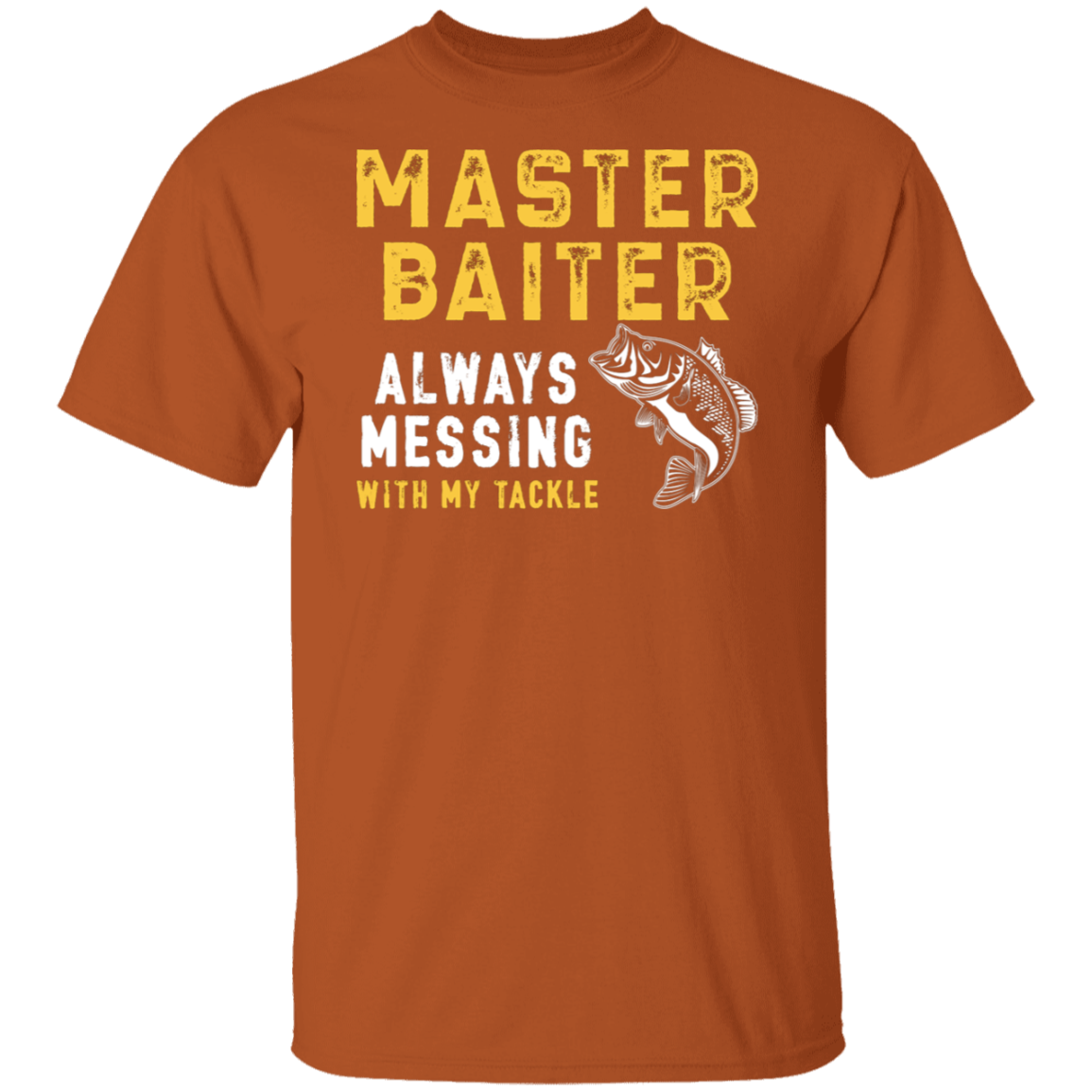 "Master Baiter" Fishing T-Shirt – Funny Angler Tee!