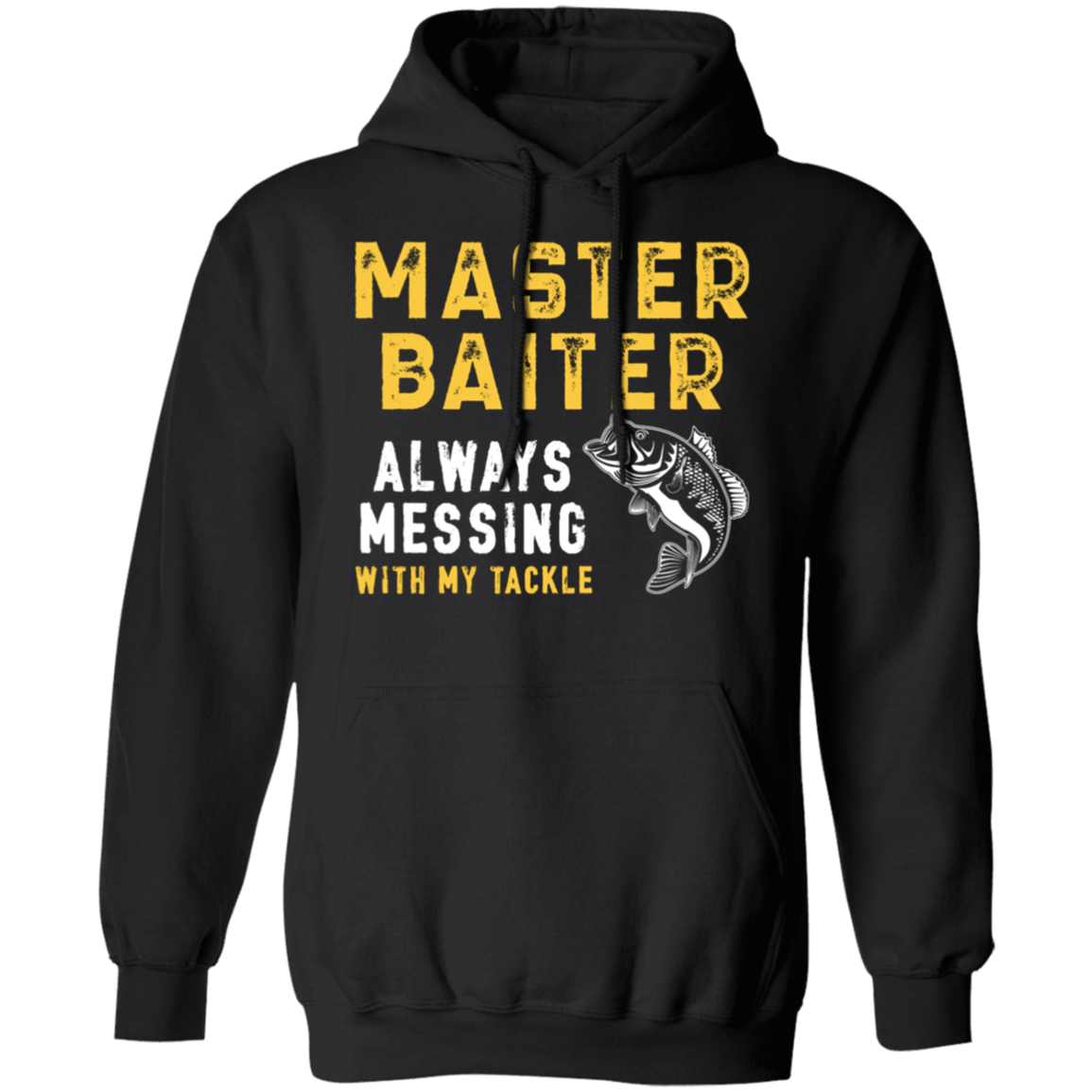 "Master Baiter" Fishing Hoodie – Cozy & Funny Angler Hoodie!