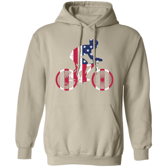 "Freedom Ride" Hoodie – Great Gift for Patriotic Cyclists!