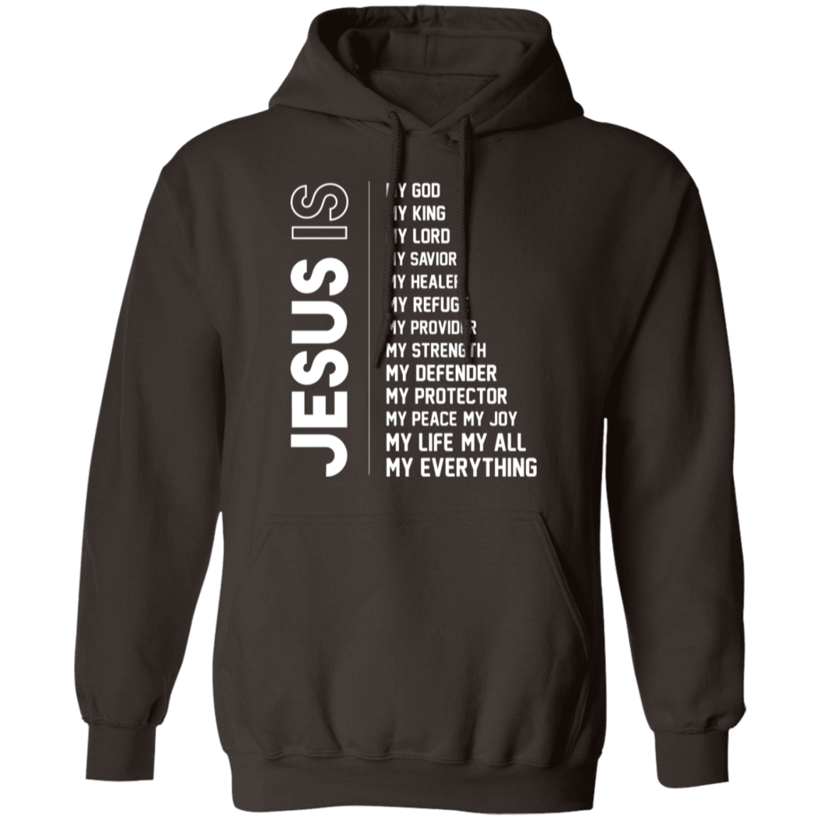 "Jesus Is My Everything" Inspirational Hoodie - Christian Faith Apparel