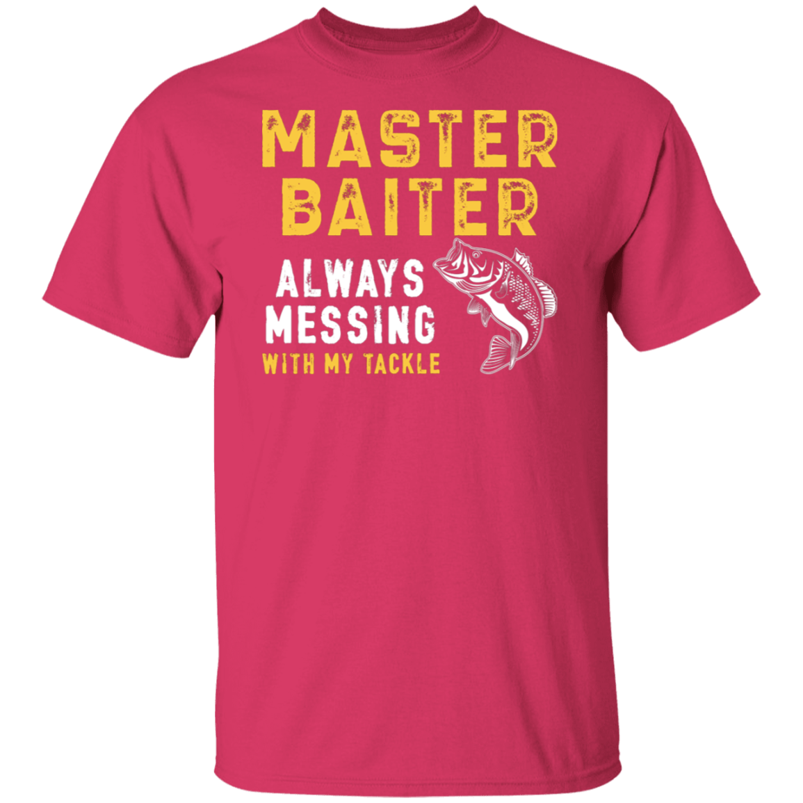 "Master Baiter" Fishing T-Shirt – Funny Angler Tee!