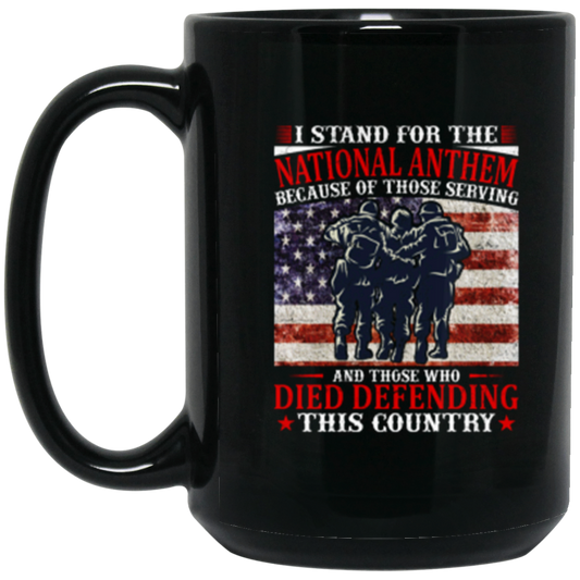 Stand Proud for America Mug – Honoring Our Heroes and Our Country with Every Sip!