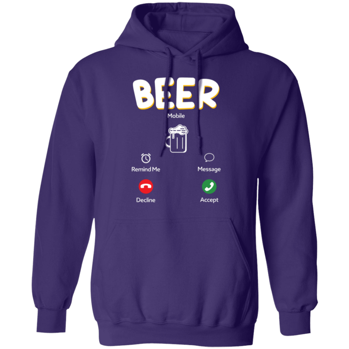 "Beer Calling": Answer the Brew-tiful Invitation Hoodie