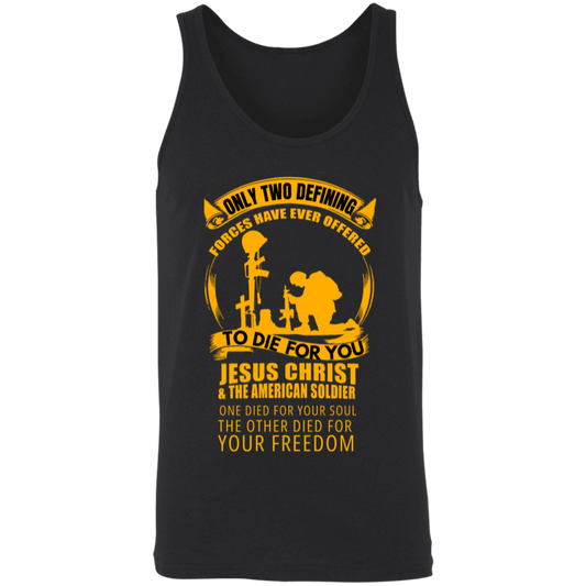 "Defenders of Faith & Freedom" Patriotic Tank Top