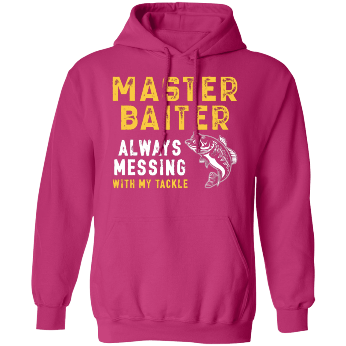 "Master Baiter" Fishing Hoodie – Cozy & Funny Angler Hoodie!