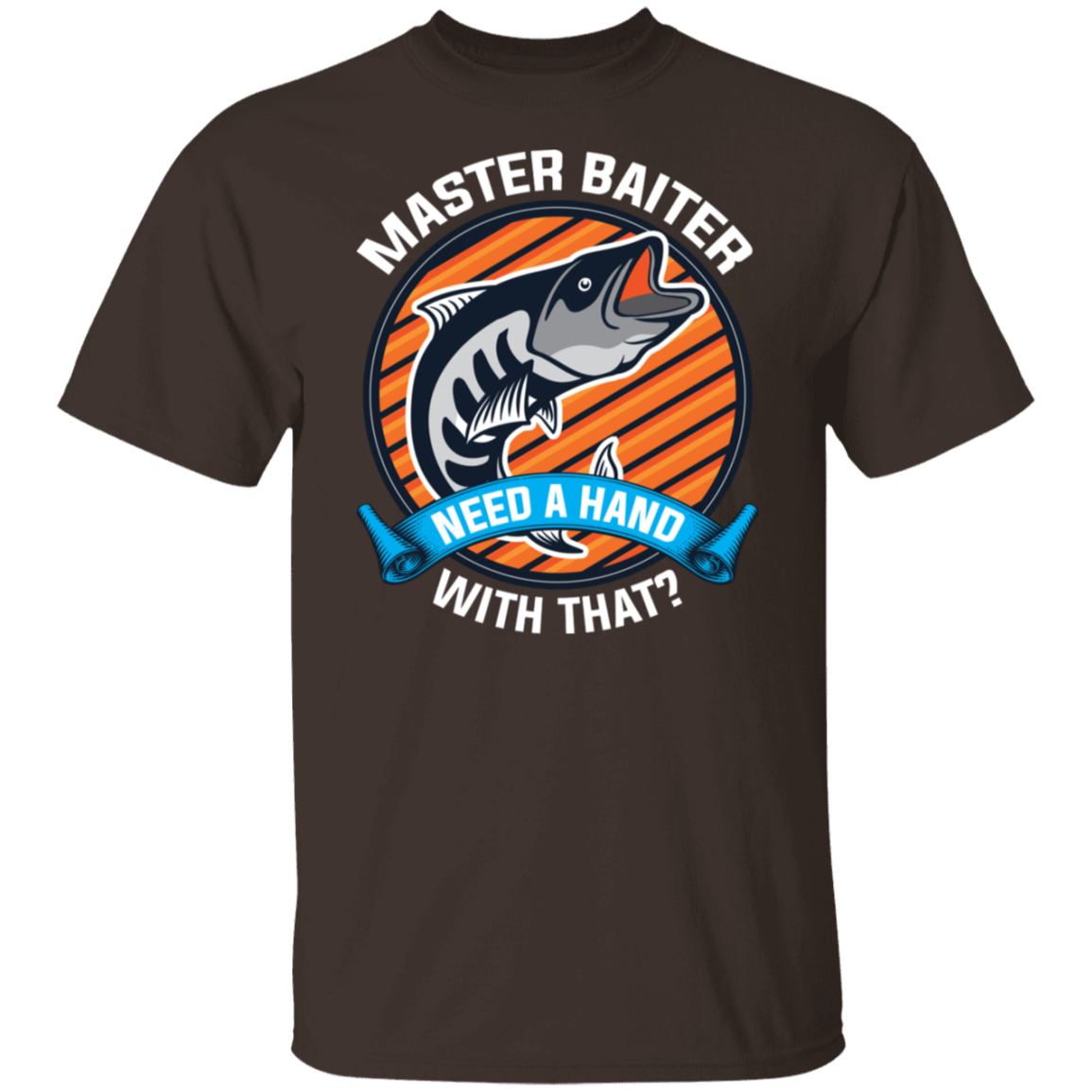 "Master Baiter" Fishing T-Shirt – Funny Gift for Anglers and Fishing Fans!