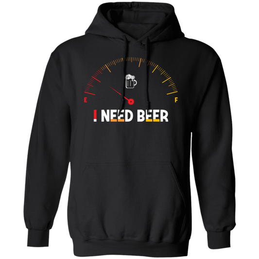 “Fuel Your Day with Beer” Hoodie – Cozy & Hilarious Apparel for Beer Lovers