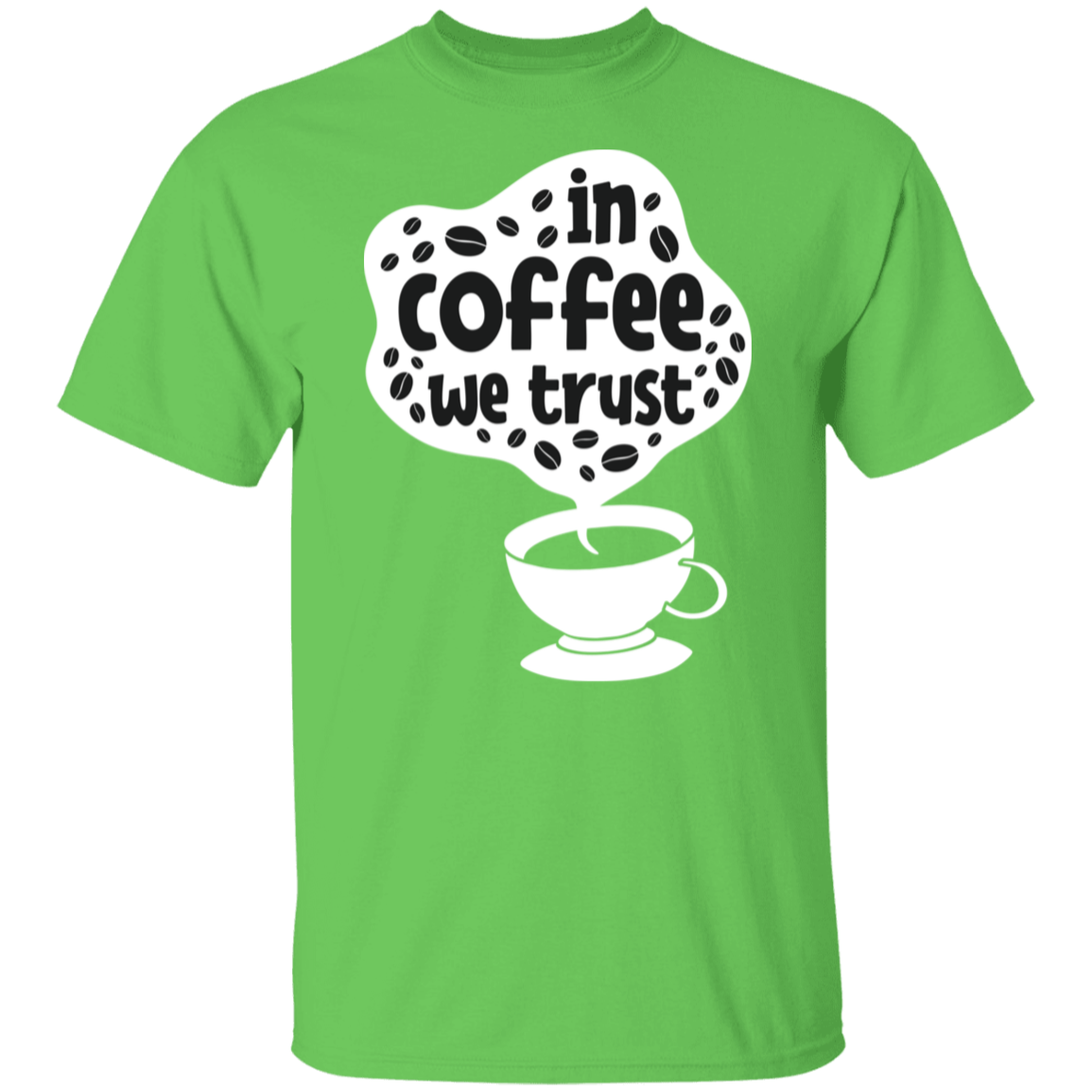 "In Coffee We Trust" - Premium Coffee Lover's T-Shirt