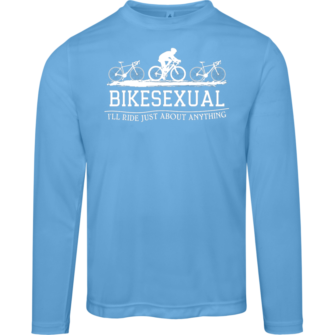 “Bikesexual” Funny Long Sleeved Tee – Stay Cool and Protected While You Ride!