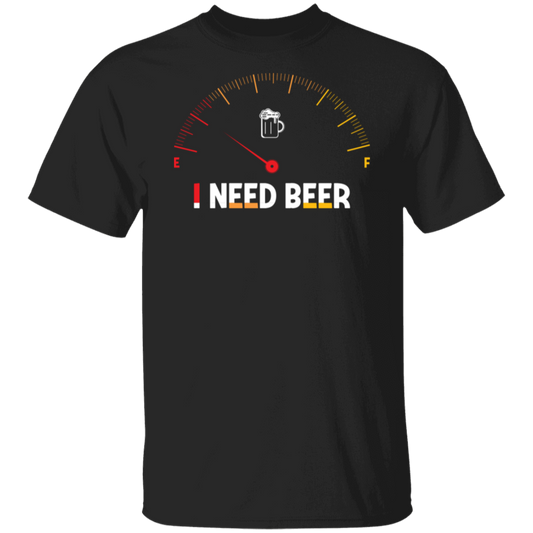 “Fuel Your Day with Beer” T-Shirt – Funny & Stylish Tee for Beer Lovers