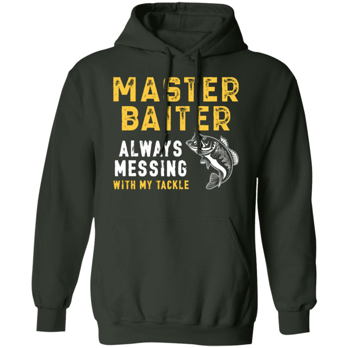 "Master Baiter" Fishing Hoodie – Cozy & Funny Angler Hoodie!